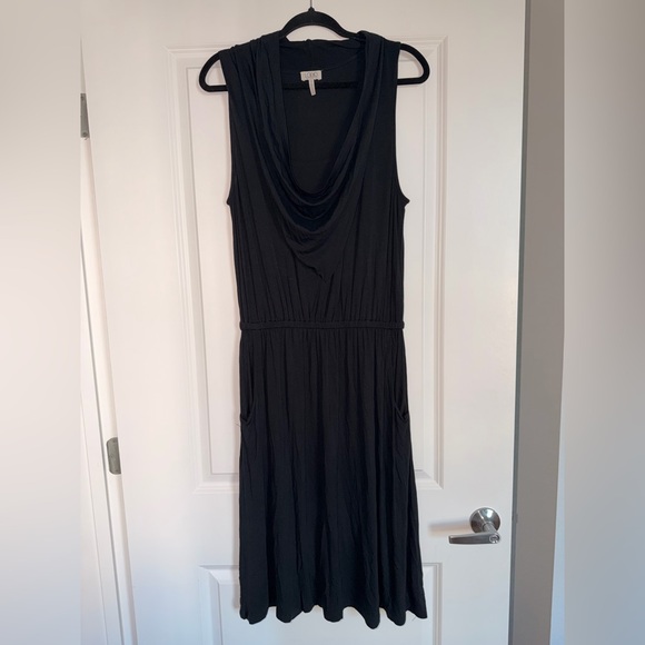 LOGO Lori Goldstein Elegant Black Sleeveless Maxi Dress - Picture 2 of 6